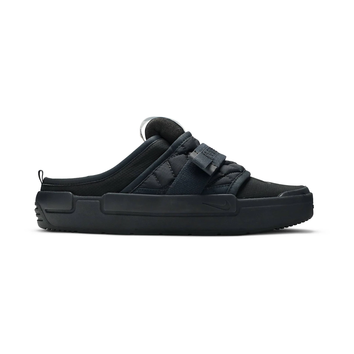 Nike all black slip on sales