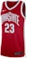 Buy Nike Ohio State Basketball Jersey Red Mens Lightweight Breathable Stylish V-neck CN3017-657