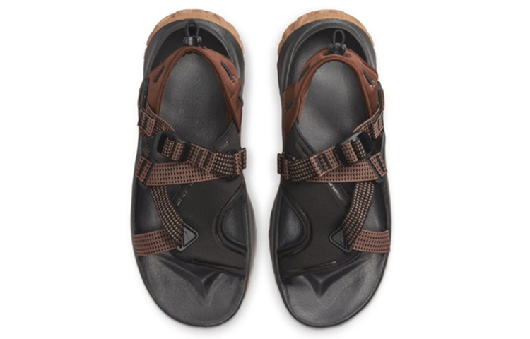 Lookbook Sandalias Nike Oneonta Deportivas Negro Marrón 'Black Brown'. DJ6603-002