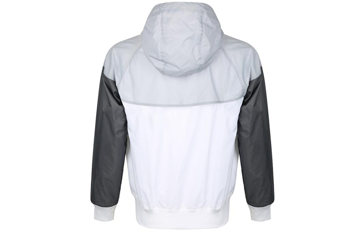 Nike Outdoor Windbreaker Jacket in Grey and White Colorblock Design AR2192-100 圖 3