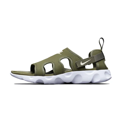 Nike Owaysis White Green Sandals 'Green White'