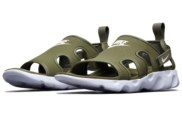Lookbook Sandali Nike Owaysis Bianchi e Verdi ''Green White'' CT5545-200