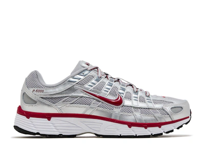 NIke P-6000 'Metallic Silver Cool Grey Red'