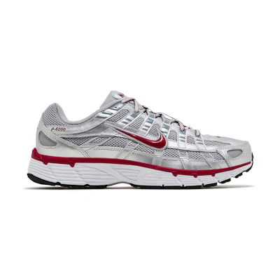 NIke P-6000 'Metallic Silver Cool Grey Red'