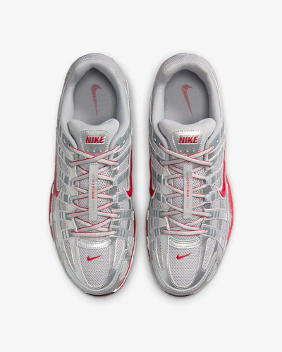 NIke P-6000 'Metallic Silver Cool Grey Red'