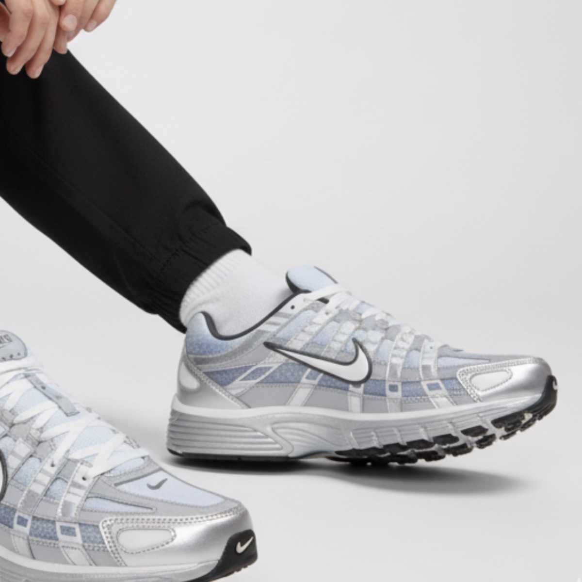 Nike P-6000 'Metallic Silver Wolf Grey'
