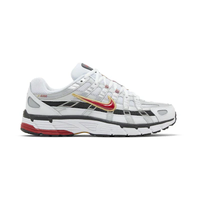 Nike P-6000 'Platinum Varsity Red'