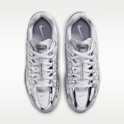 Shop Nike P-6000 'White Grey Fog Iron Grey Metallic Silver' CN0149-100