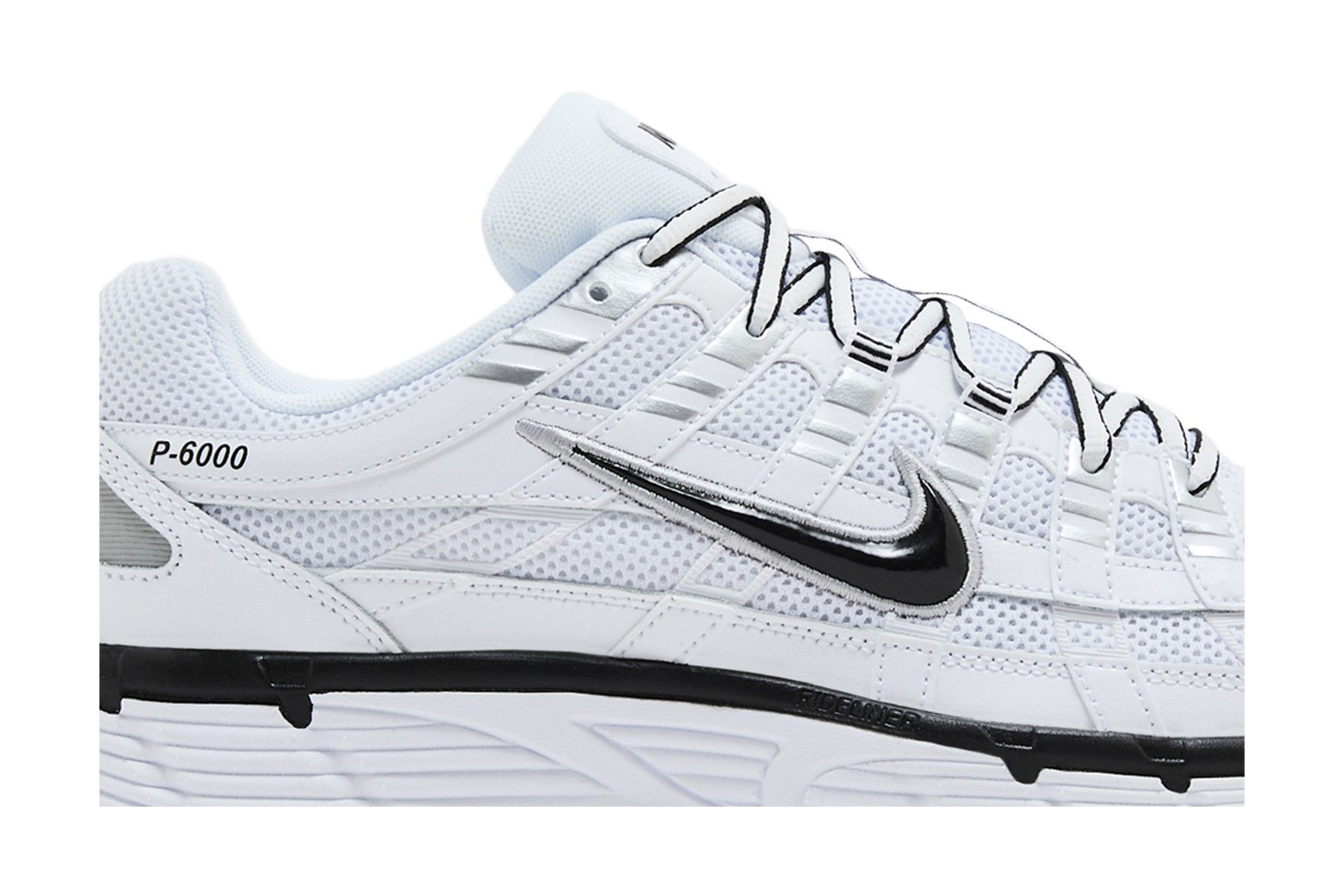 Lookbook Nike P-6000 'White Metallic Silver Black' CD6404-107