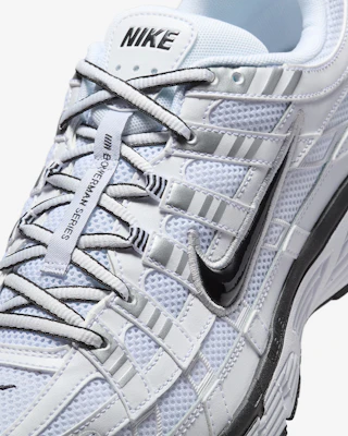 Nike P-6000 'White Metallic Silver Black' CD6404-107 2