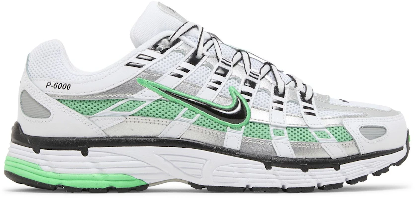 Nike P-6000 舒適減震耐磨 低筒 休閒跑步鞋 男女同款 白綠 韓版 Buy Nike P-6000 舒適減震耐磨 低筒 休閒跑步鞋 男女同款 白綠 韓版