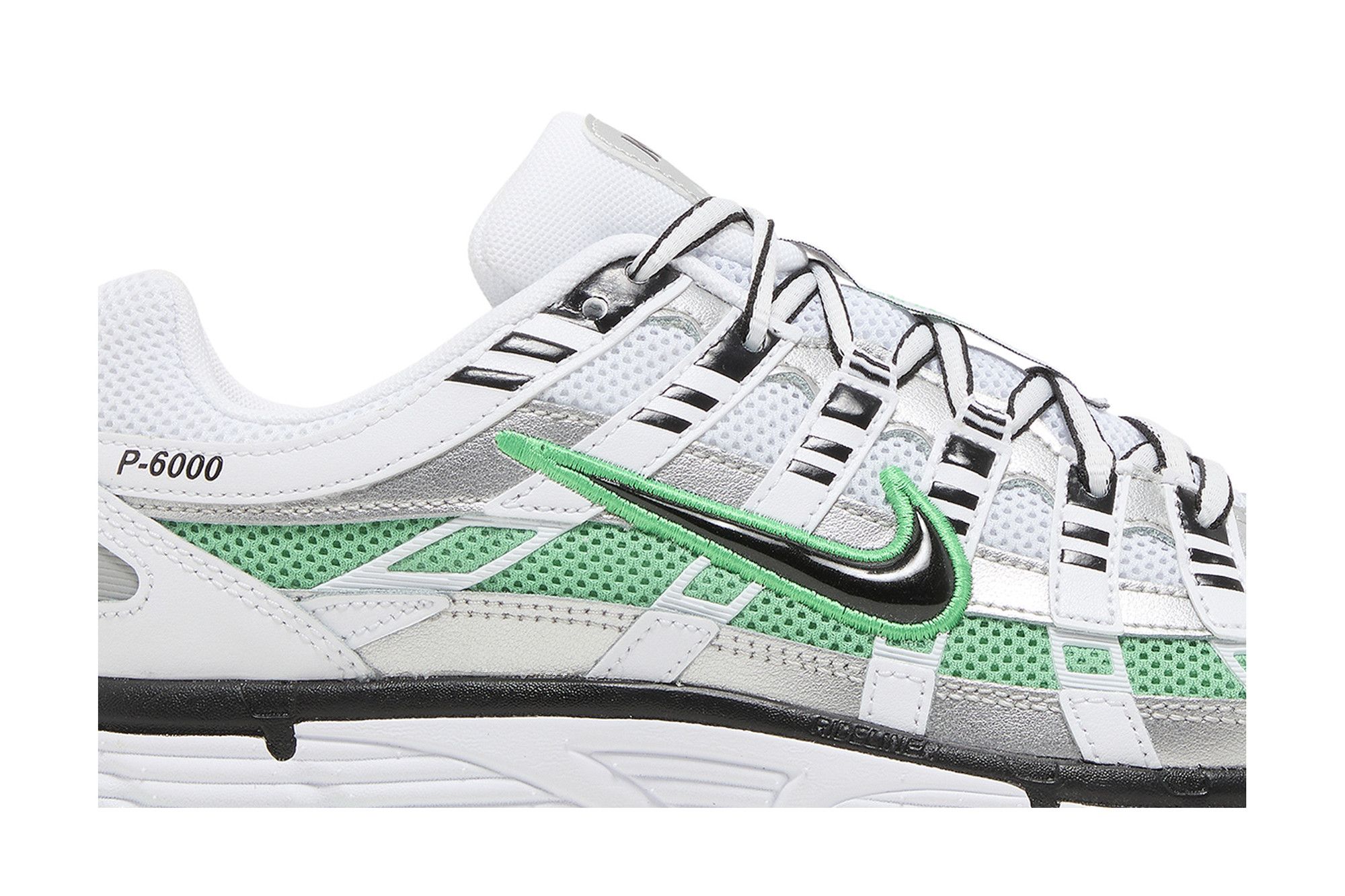 Lookbook Nike P-6000 舒適減震耐磨 低筒 休閒跑步鞋 男女同款 白綠 韓版