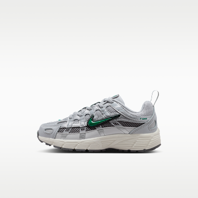 (Preschool) Nike P-6000 Grey Fog/Metallic Silver/Sail/Malachite IO4647-021