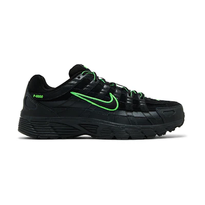 Nike P-6000 PRM 'Black Impact Green'