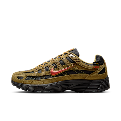 Buy Nike P-6000 Premium CORDURA® Sepatu Lari Olive Flack/Hitam/Quantum Moss/Picante Red IH0946-300