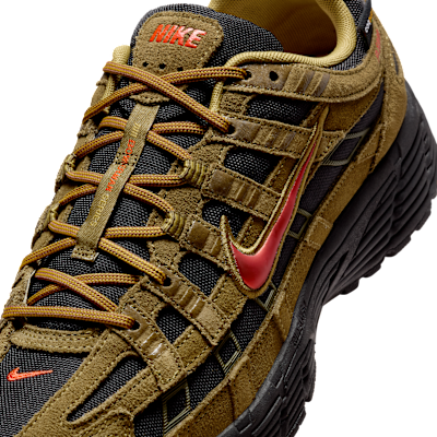 Sizing Nike P-6000 Premium CORDURA® Sepatu Lari Olive Flack/Hitam/Quantum Moss/Picante Red IH0946-300