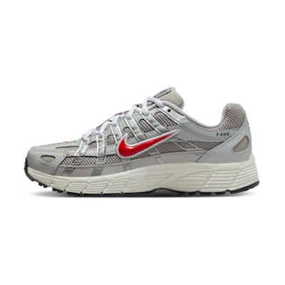(Youth) Nike P-6000 Running Shoes College Grey/Bast Grey/Phantom/Fire Red