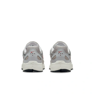 (Youth) Nike P-6000 Running Shoes College Grey/Bast Grey/Phantom/Fire Red