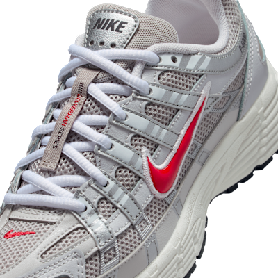 (Youth) Nike P-6000 Running Shoes College Grey/Bast Grey/Phantom/Fire Red 圖 7