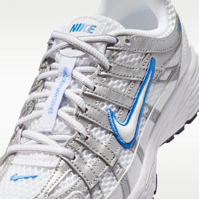 Sizing (JR) Nike P-6000 Zapatillas Running Blanco/Azul Cristal/Plateado/Blanco II6084-100