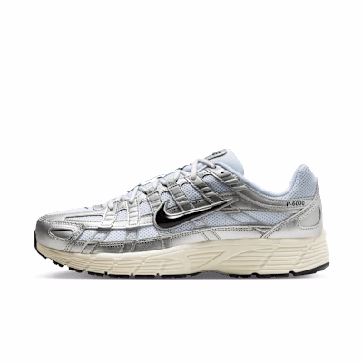 Nike P-6000 'White Metallic Silver Flat Silver'