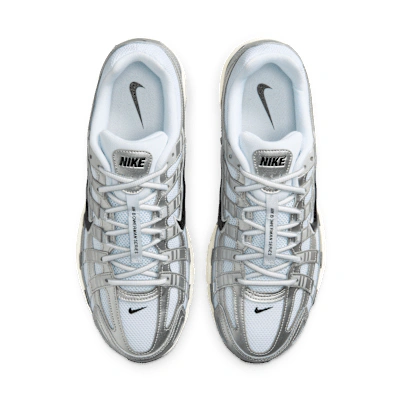 Nike P-6000 'White Metallic Silver Flat Silver'