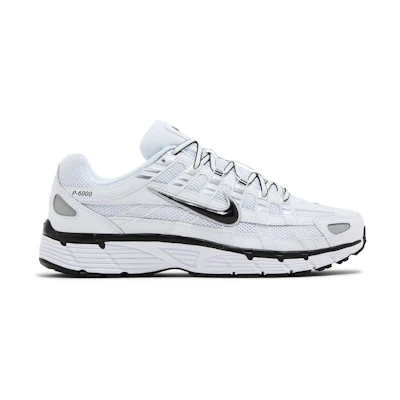 Nike P-6000 'White Metallic Silver Black'