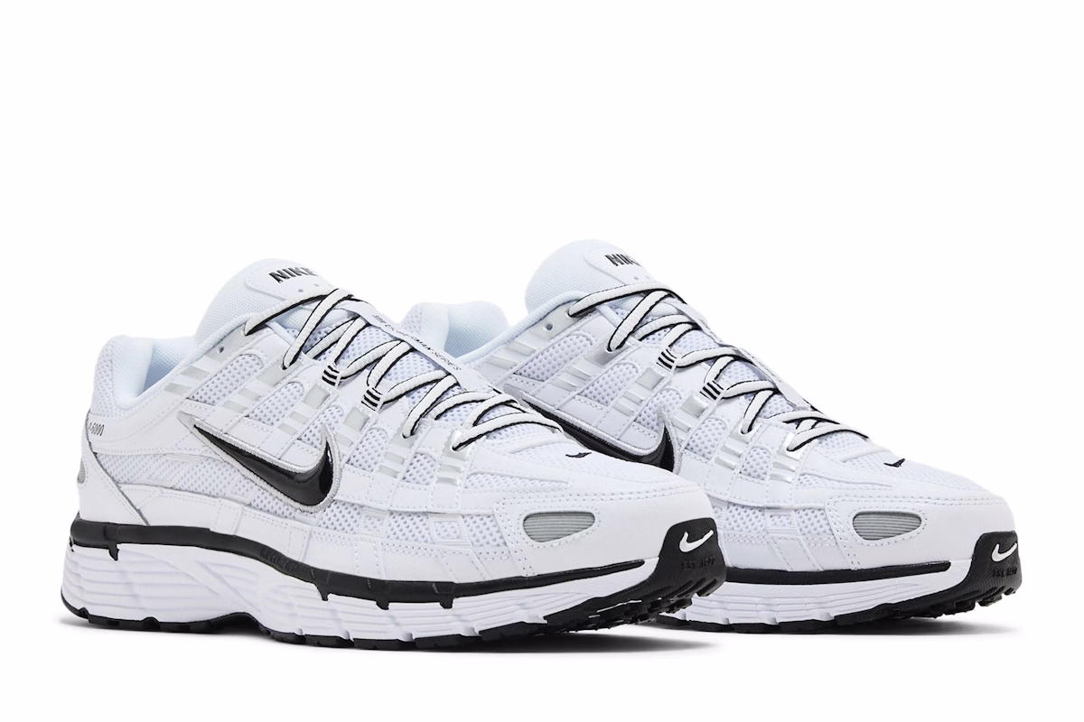 Nike P-6000 'White Metallic Silver Black'