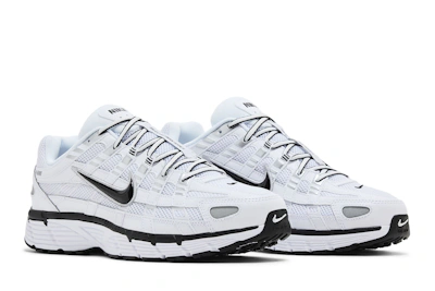 Nike P-6000 'White Metallic Silver Black'