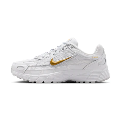 (Youth) Nike P-6000 Sneakers White/Pure Platinum/Metallic Gold