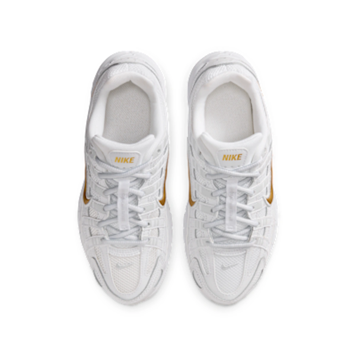 (Youth) Nike P-6000 Sneakers White/Pure Platinum/Metallic Gold