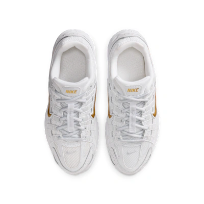 (Youth) Nike P-6000 Sneakers White/Pure Platinum/Metallic Gold