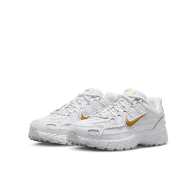(Youth) Nike P-6000 Sneakers White/Pure Platinum/Metallic Gold