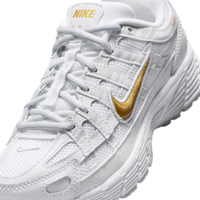 (Youth) Nike P-6000 Sneakers White/Pure Platinum/Metallic Gold