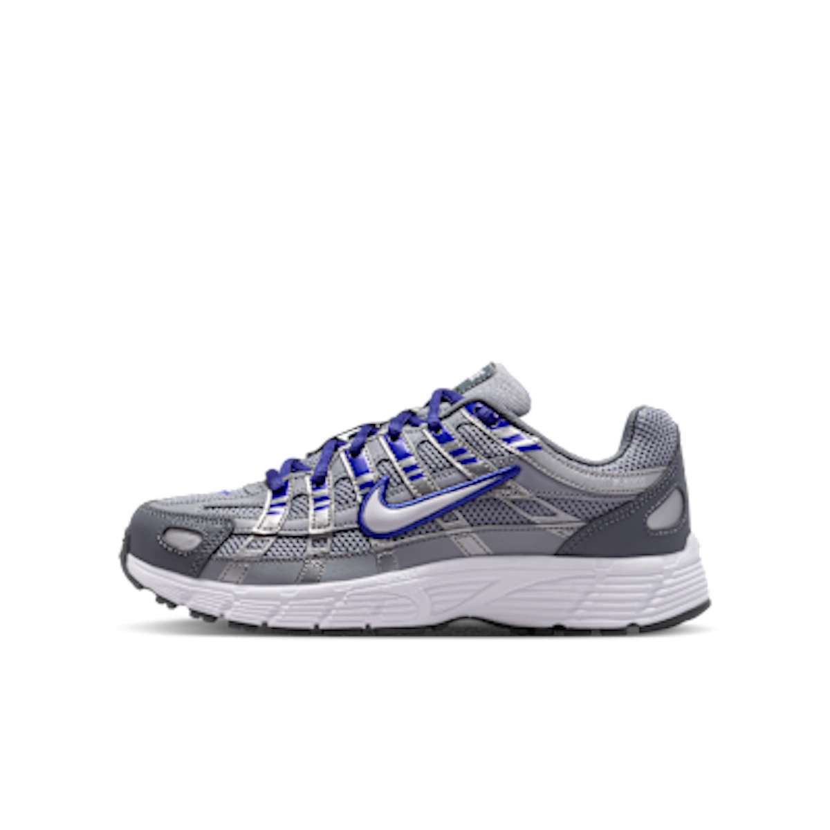 (Youth) Nike P-6000 Sneakers Wolf Gray/Deep Night/Metallic Silver/White
