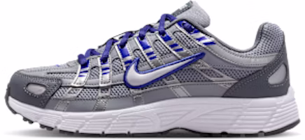 (Youth) Nike P-6000 Sneakers Wolf Gray/Deep Night/Metallic Silver/White HV5064-010 (Youth) Nike P-6000 Sneakers Wolf Gray/Deep Night/Metallic Silver/White HV5064-010