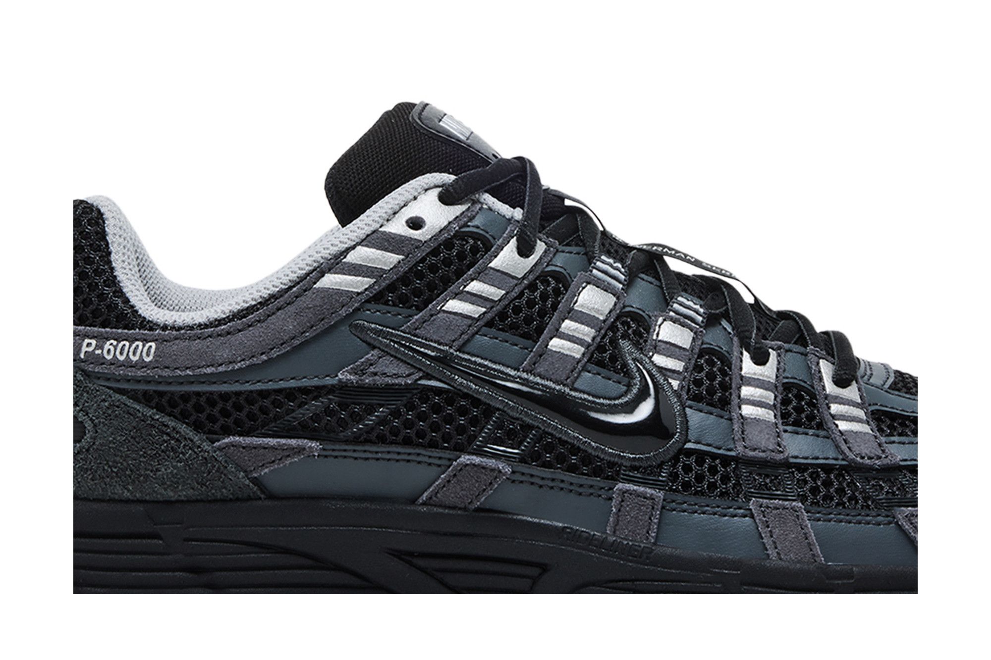 Lookbook Nike P-6000 Suede Anthracite Metallic Silver HF0015-002
