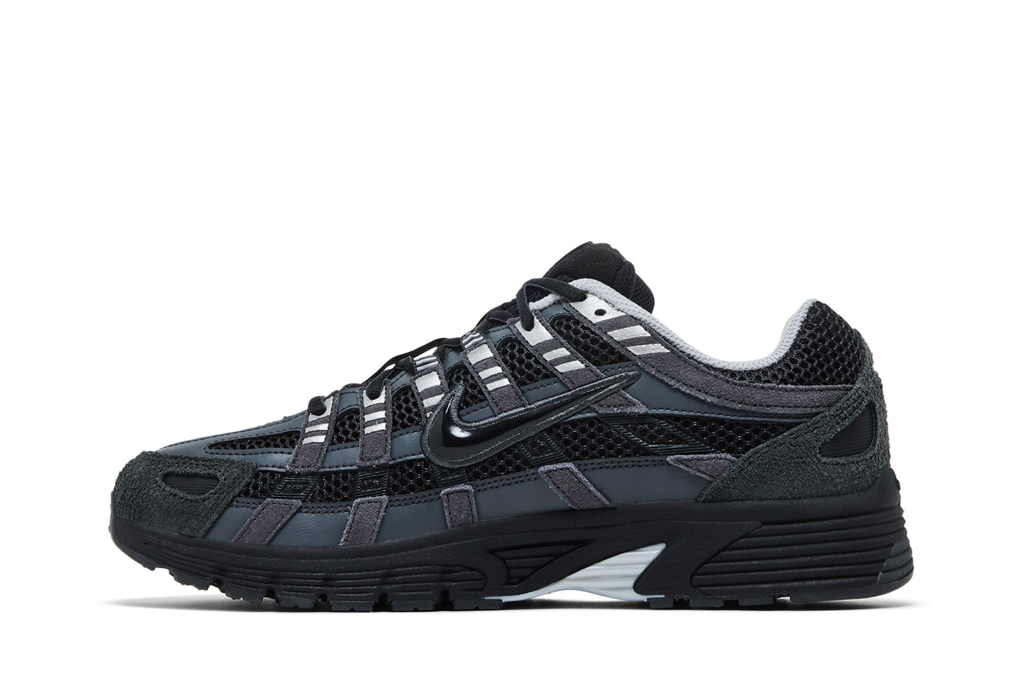 Shop Nike P-6000 Suede Anthracite Metallic Silver HF0015-002