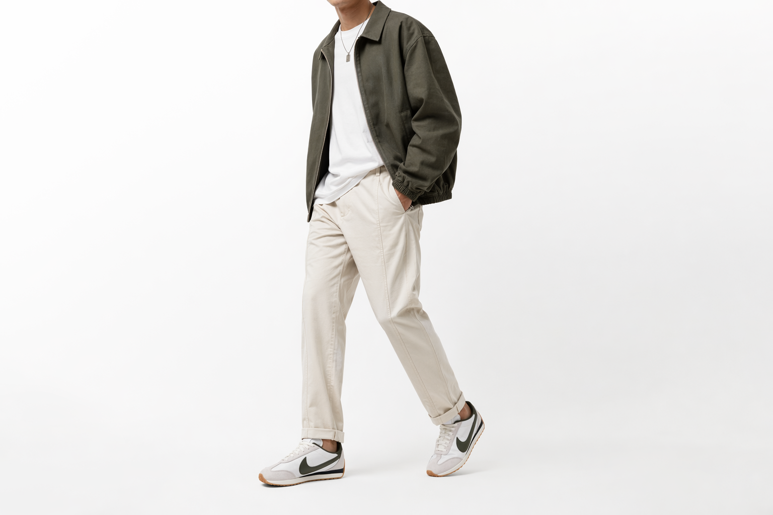 Order Nike Pacific Light Bomber/Schwarz/Cargo Khaki/Sale HQ2052-002