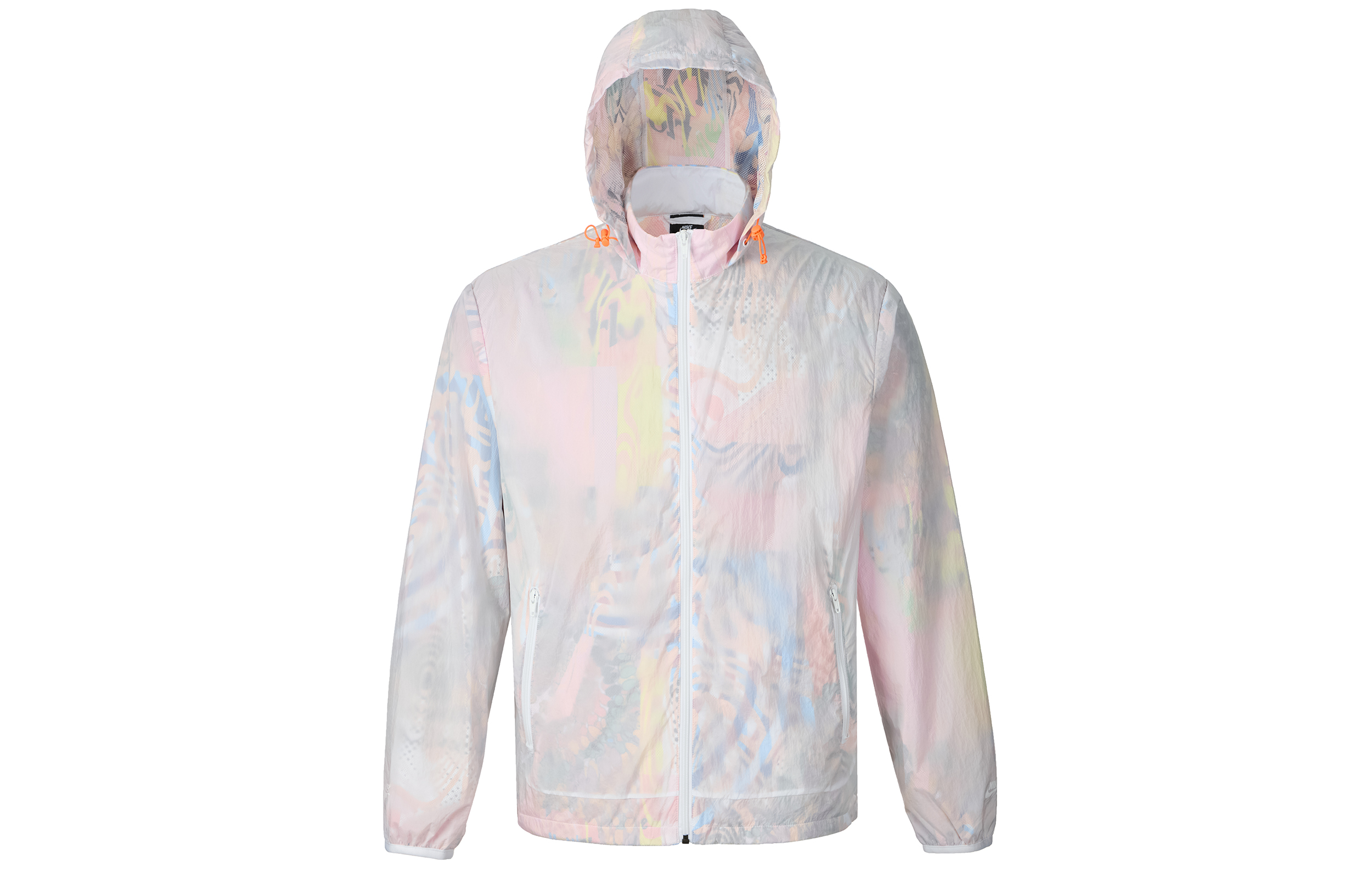Nike Packable Hooded Skateboarding Jacket White DA1375-100