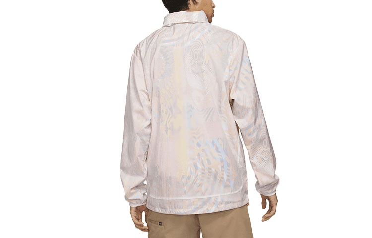 Lookbook Nike Packable Hooded Skateboarding Jacket White DA1375-100