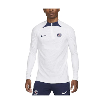 Nike PSG ADV Player Edition White Half-Zip Jersey 22/23 Season Mens DM2283-101