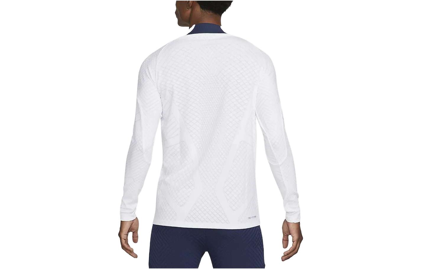 Lookbook Nike Paris Saint-Germain ADV Player Edition Putih Half-Zip Jersey 22/23 Pria. DM2283-101