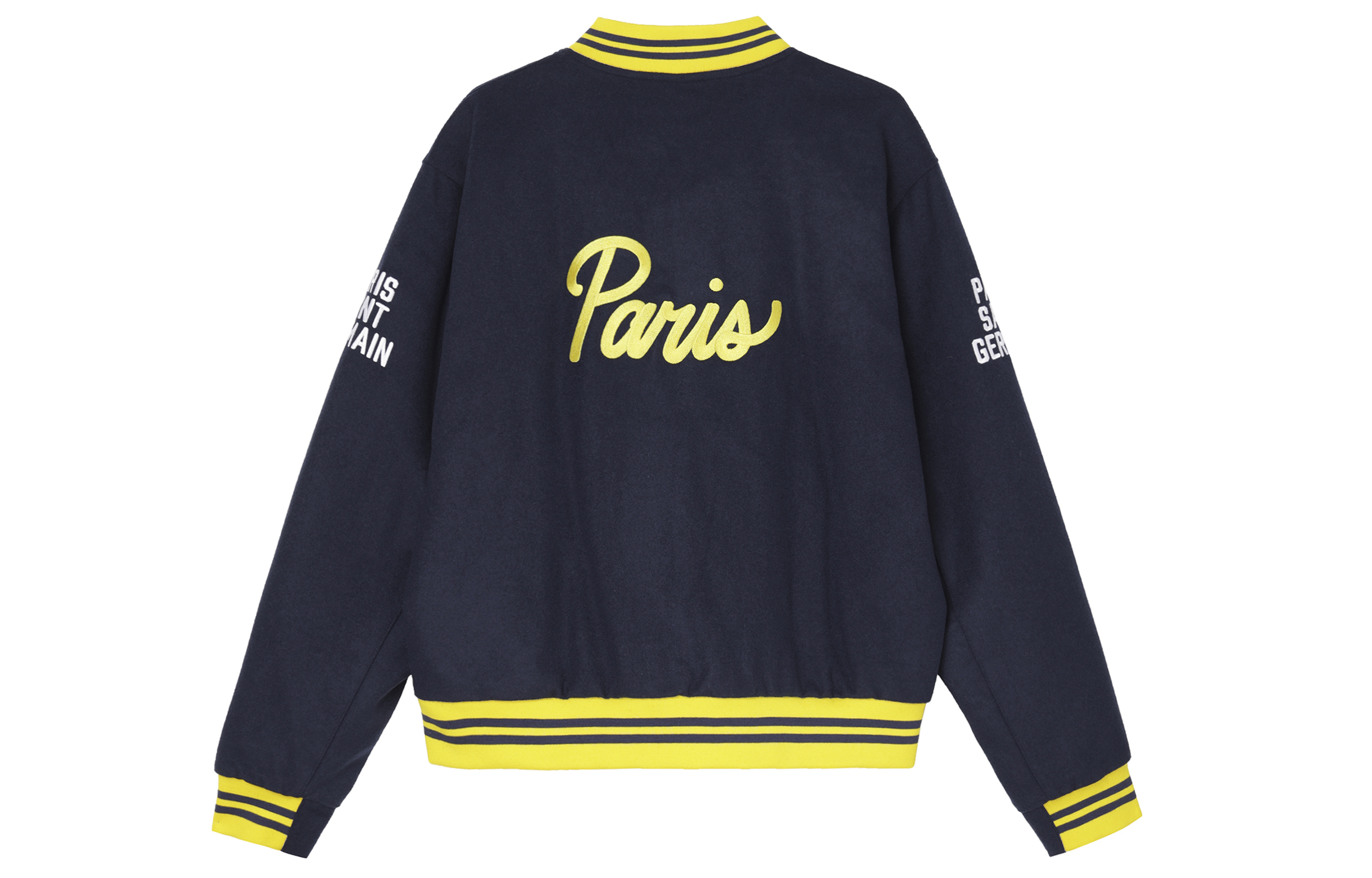 Lookbook Nike 巴黎聖日耳曼真品棒球外套 海軍藍 FQ7803-410