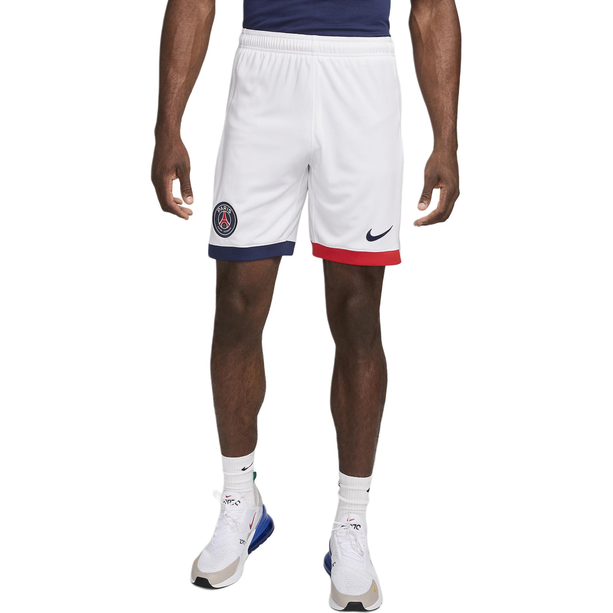 Nike Paris Saint-Germain Dri-Fit Stadium Away White Soccer Pants FZ1536-100