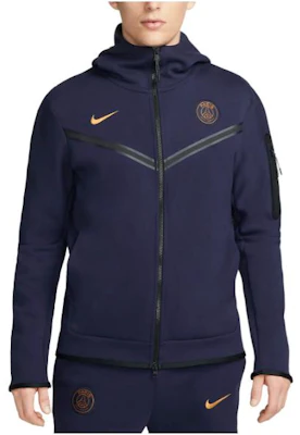 Nike Paris Saint-Germain Jaket Hoodie Logo Bordir Biru DV4827-498 Order Nike Paris Saint-Germain Jaket Hoodie Logo Bordir Biru DV4827-498