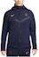 Order Nike Paris Saint-Germain Jaket Hoodie Logo Bordir Biru DV4827-498