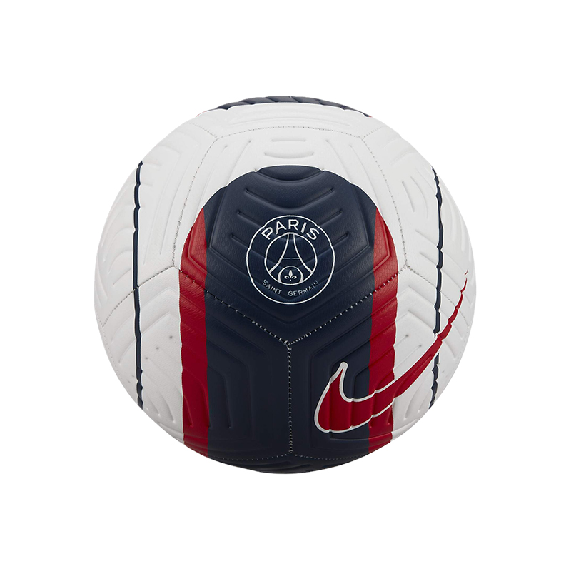 Lookbook Nike Paris Saint-Germain PSG White Blue Rubber Soccer Ball Size 5 Unisex DJ9960-100