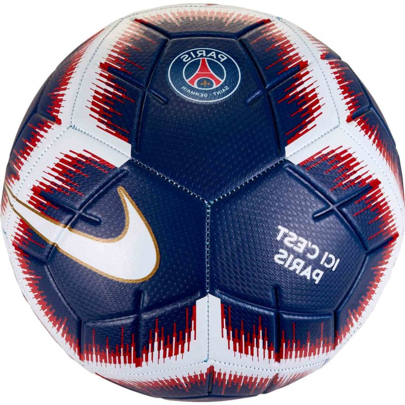 Lookbook Balón de Fútbol Nike Paris Saint-Germain Azul Blanco Rojo - Unisex PU Talla 5 SC3504-410