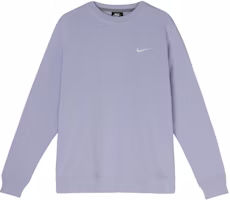 Nike Pastel Purple Logo Embroidered Crewneck Sweatshirt - Spring Edition 916609-539 Nike Pastel Purple Logo Embroidered Crewneck Sweatshirt - Spring Edition 916609-539